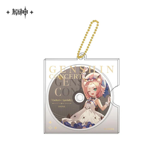 Diona – Genshin Impact Concert 2023 "Melodies of an Endless Journey" CD-Style Keychain