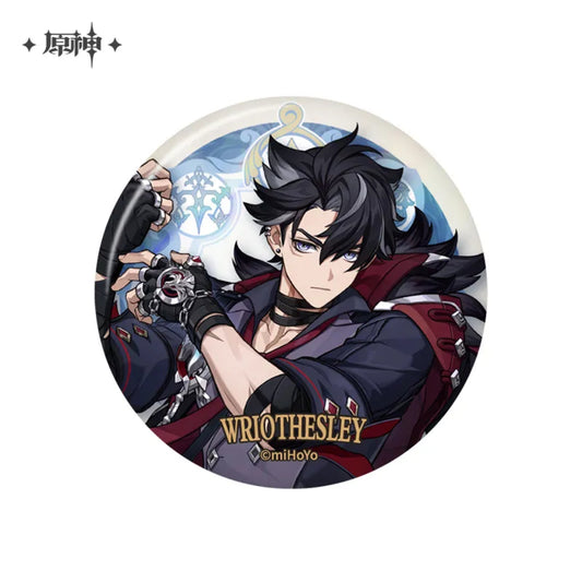 Wriothesley – Genshin Impact Court of Fontaine Series Theme Chara Can Badge