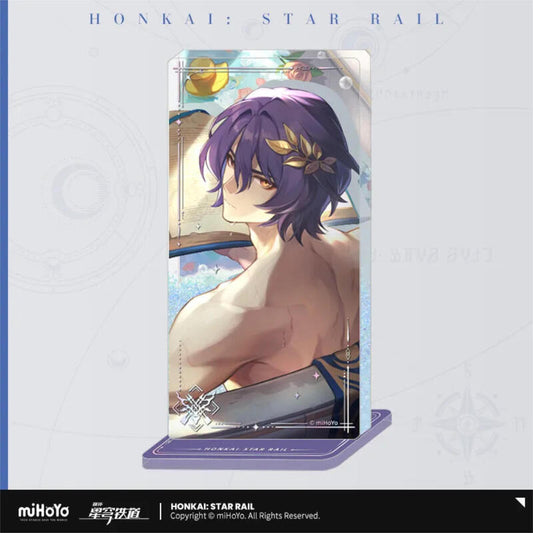 Dr. Ratio – Honkai: Star Rail Light Cone Glitter Acrylic Stand "Baptism of Pure Thought"