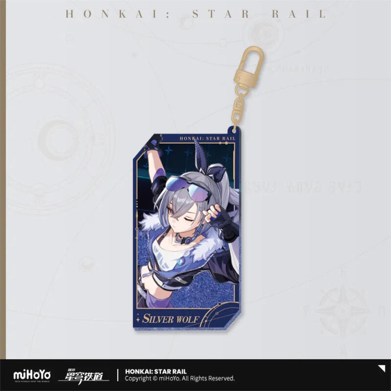Silver Wolf – Honkai: Star Rail Stars Invitation Series Acrylic Charm