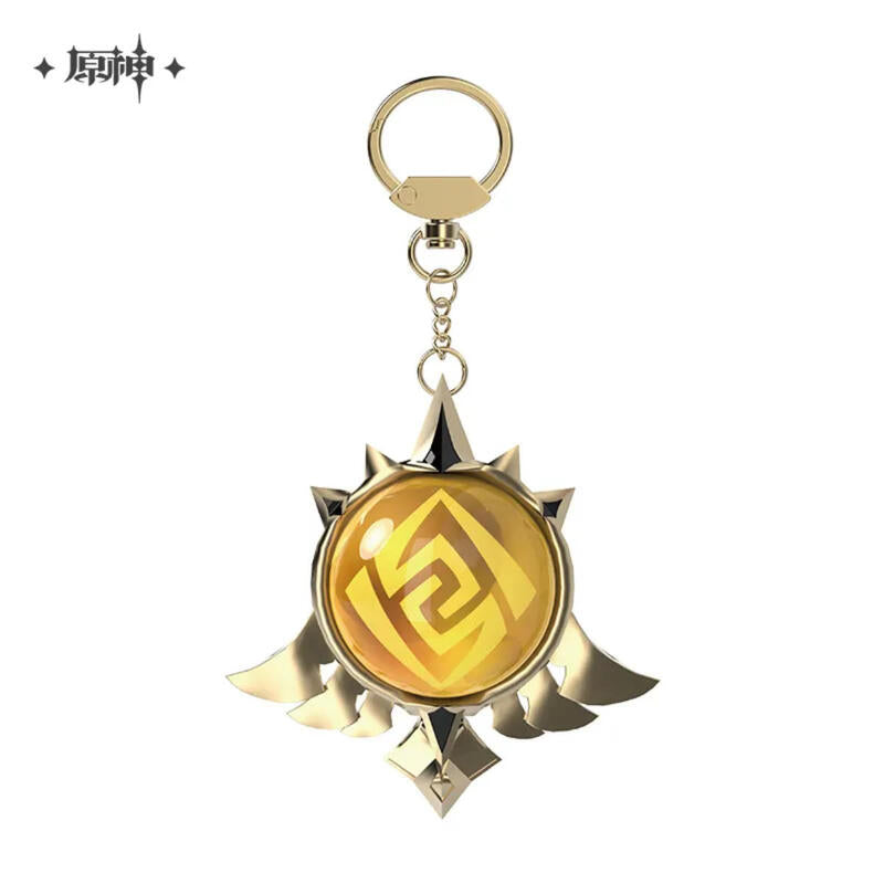 Mondstadt Geo – Genshin Impact Genshin Theme Vision Keychain Series