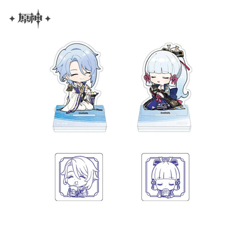 Kamisato Clan – Genshin Impact 2024 Firefly ACG Carnival Event Merchandise Series Acrylic Seal Charms
