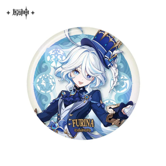 Furina – Genshin Impact Court of Fontaine Series Theme Chara Can Badge