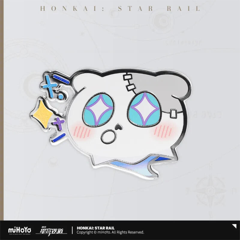 Excited – Honkai: Star Rail Wubbaboo Metal Pin