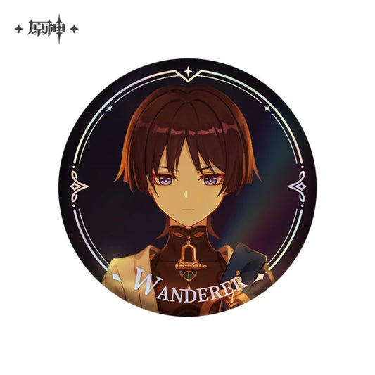 Wanderer – Genshin Impact Character PV Series Can Badge