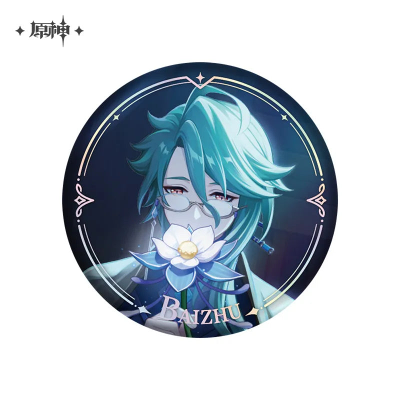 Baizhu – Mihoyo Genshin Impact Character PV Badge