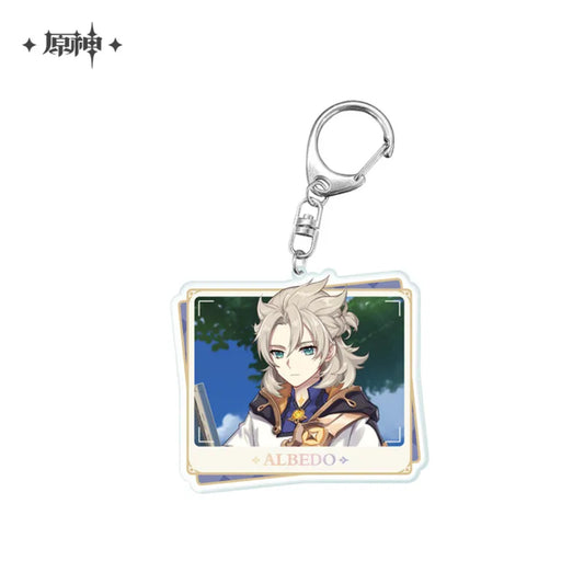 Albedo – Mihoyo Genshin Impact Character PV Acrylic Keychain