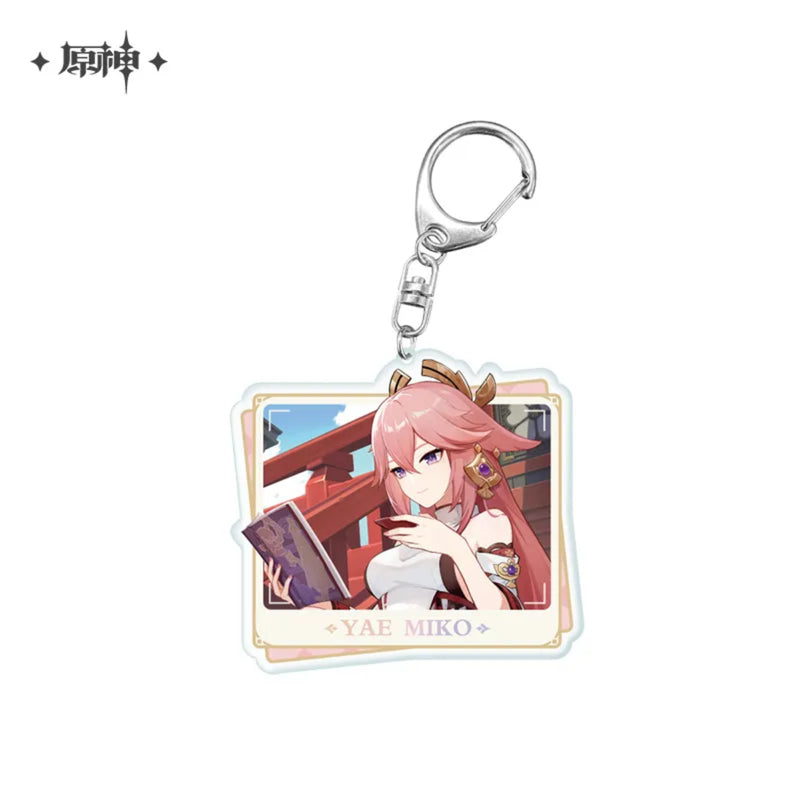 Yae Miko – Mihoyo Genshin Impact Character PV Acrylic Keychain