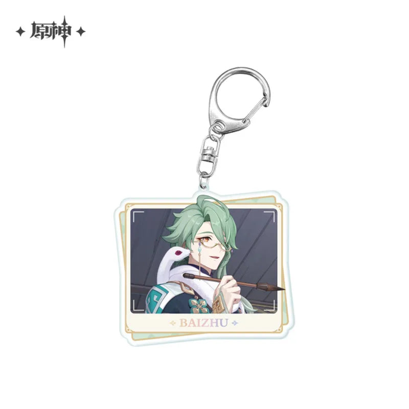 Baizhu – Genshin Impact Character PV Acrylic Keychain