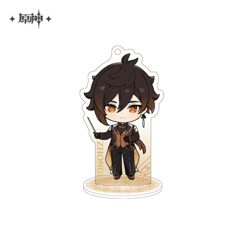 Zhongli – Genshin Impact Memory of Dust Series Chibi Mini Acrylic Stand