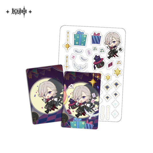 Lyney – Genshin Impact Starlit Letters Series Collectible Card Set