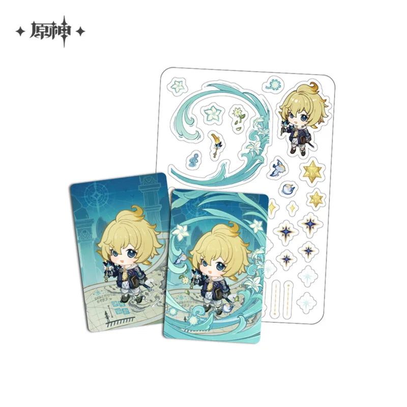 Mika – Genshin Impact Starlit Letters Series Collectible Card Set