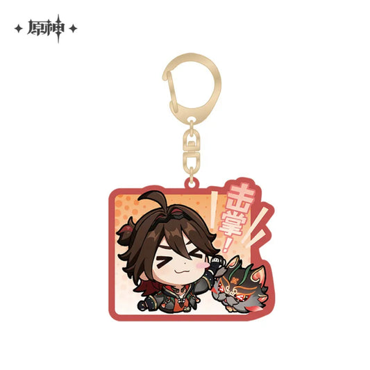 Gaming – Genshin Impact Chibi Stamp Series Acrylic Keychain