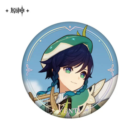 Venti – Genshin Impact Character PV Series Can Badge