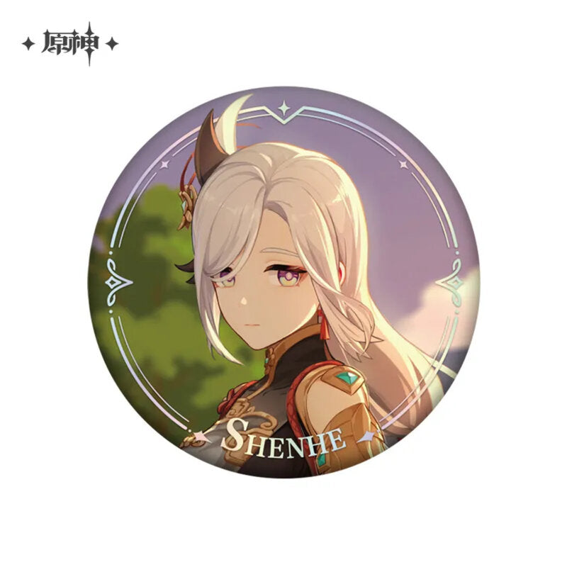 Shenhe – Genshin Impact Character PV Series Can Badge