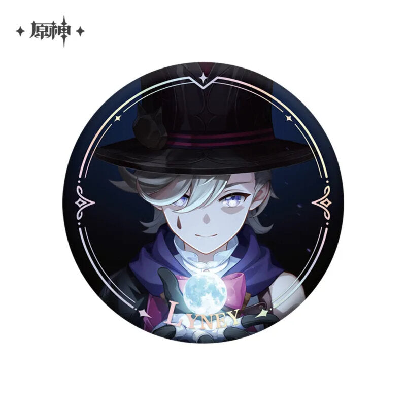 Lyney – Genshin Impact Character PV Series Can Badge