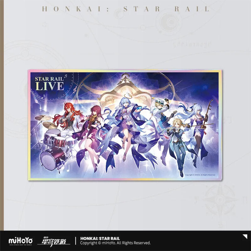 Honkai: Star Rail LIVE Series Plastic Shikishi
