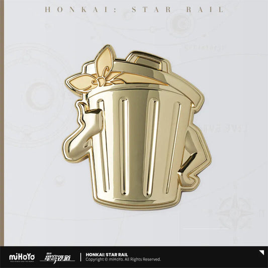 Gold Lordly Trashcan – Honkai: Star Rail Fridge Magnet