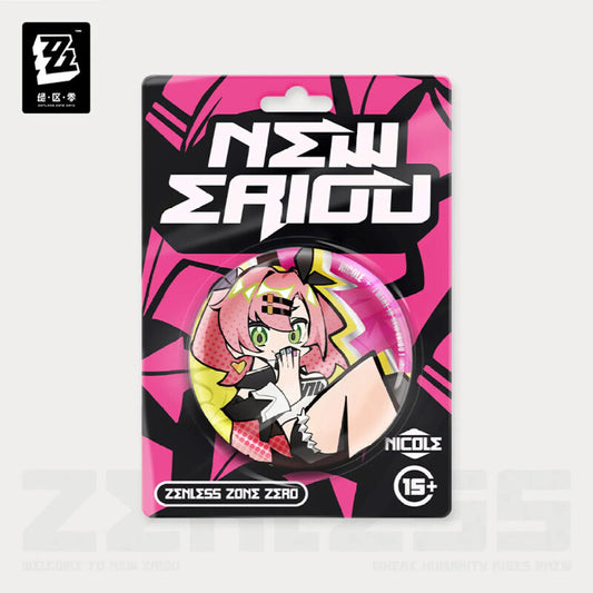 Nicole – Zenless Zone Zero Cunning Hares Chibi Badge