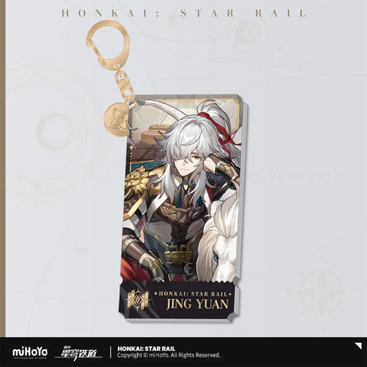 Jing Yuan – Honkai: Star Rail "The Erudition" Acrylic Strap