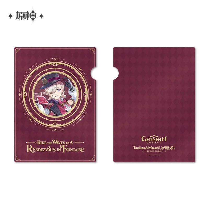 Lyney – Genshin Impact 2023 Game Art Exhibition Series Folder
