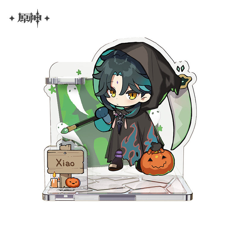 Xiao – Genshin Impact "Halloween" Series Deformed Chara Diorama Acrylic Stand