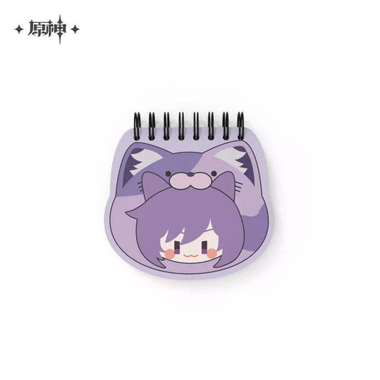 Keqing – Genshin Impact Teyvat Zoo Series Spiral Bound Memo Pad