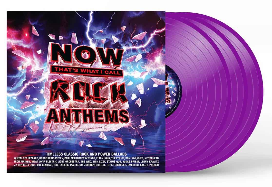 Now That's What I Call Rock Anthems (3LP, Purple Vinyl)