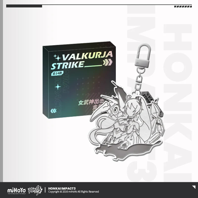 Honkai Impact 3rd Valkyries Profile Series: Metal Keychain Blind Box Vol.2