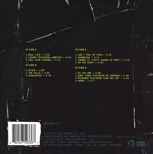 The Weeknd – Beauty Behind The Madness (2LP)
