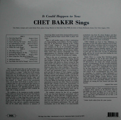 Chet Baker – It Could Happen To You (Special Edition)