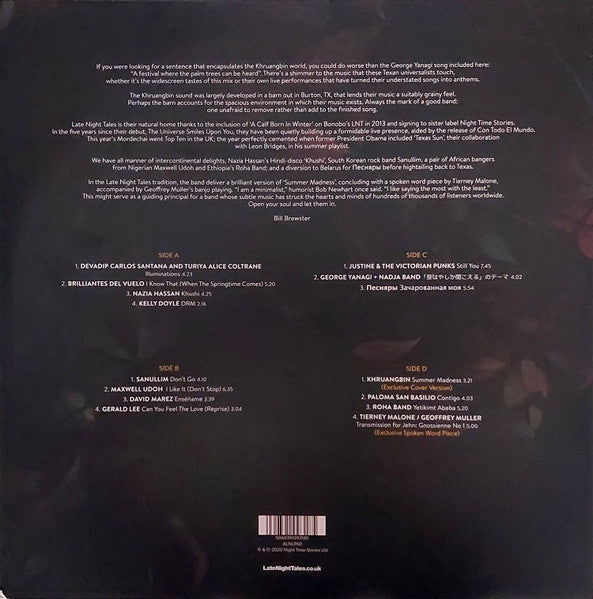 Khruangbin – LateNightTales (2LP)
