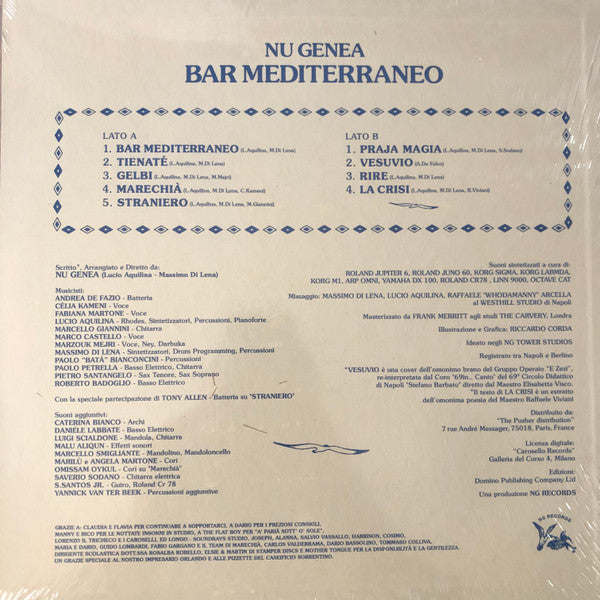 Nu Genea – Bar Mediterraneo