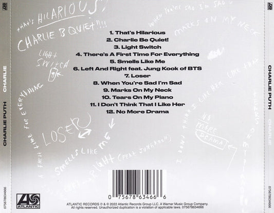 Charlie Puth – Charlie