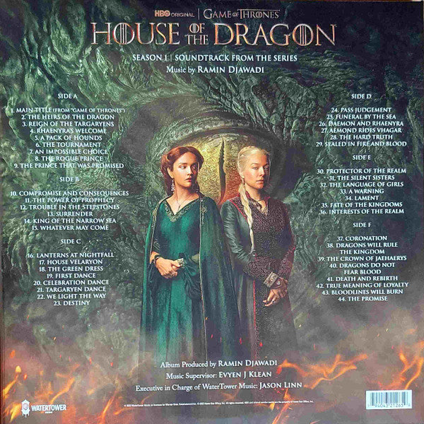 Ramin Djawadi – House Of The Dragon: Season 1 (Soundtrack From The Series)(3LP)