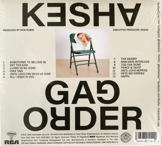 Kesha – Gag Order