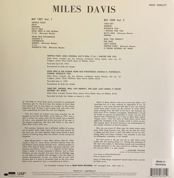 Miles Davis – Volume 1