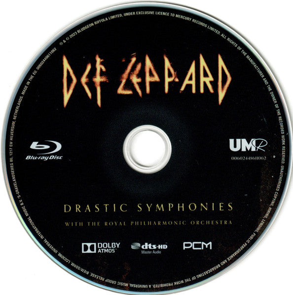 Def Leppard With The Royal Philharmonic Orchestra – Drastic Symphonies (CD+Bluray)
