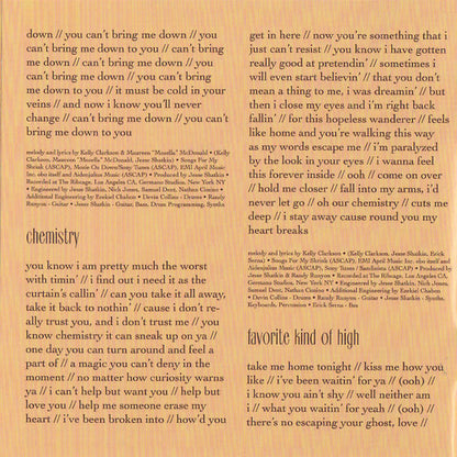 Kelly Clarkson – Chemistry