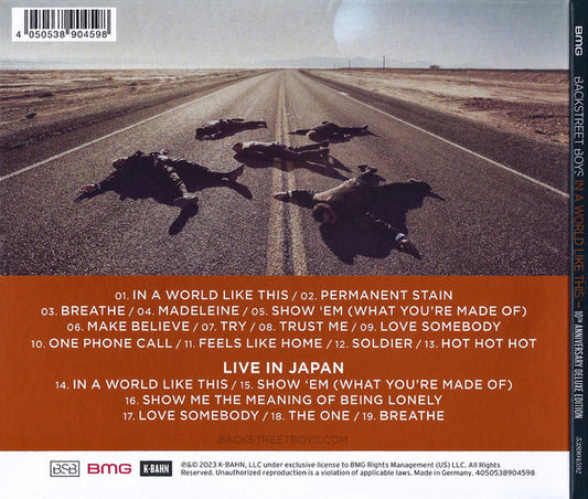 Backstreet Boys – In A World Like This (10Th Anniversary Deluxe Edition)