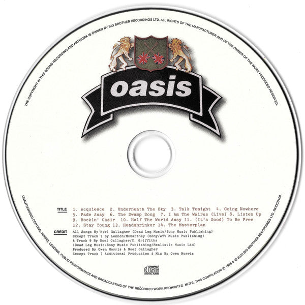 Oasis – The Masterplan