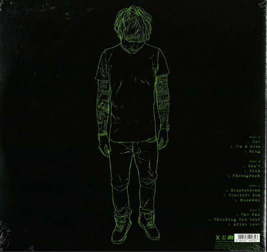 Ed Sheeran – X (Clear Vinyl)(2LP)