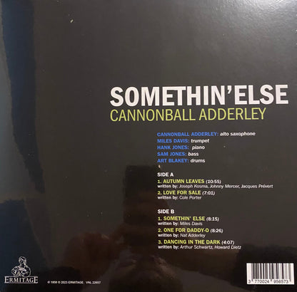 Cannonball Adderley – Somethin’ Else