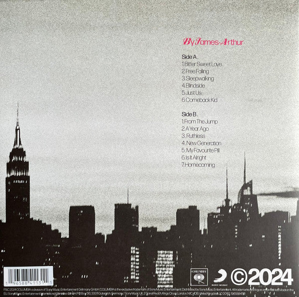 James Arthur (2) – Bitter Sweet Love(PINK VINYL)