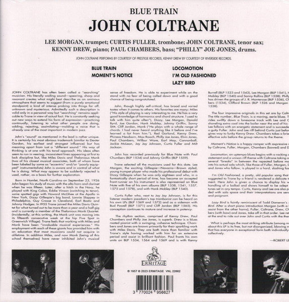 John Coltrane – Blue Train (Special Edition, Yellow Vinyl)