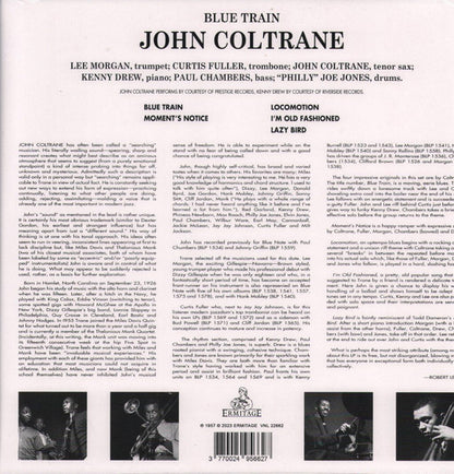 John Coltrane – Blue Train (Special Edition, Yellow Vinyl)