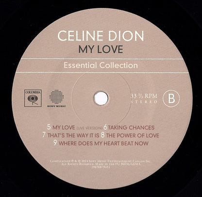 Celine Dion – My Love Essential Collection (2LP)