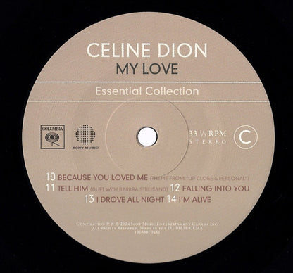 Celine Dion – My Love Essential Collection (2LP)