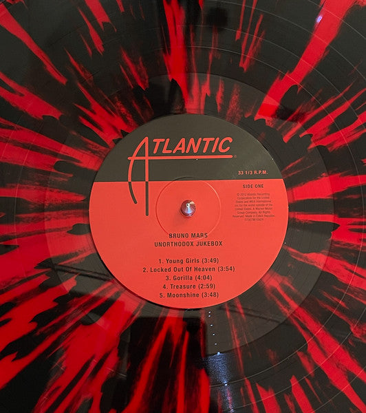Bruno Mars – Unorthodox Jukebox (Red and Black Splatter Vinyl)