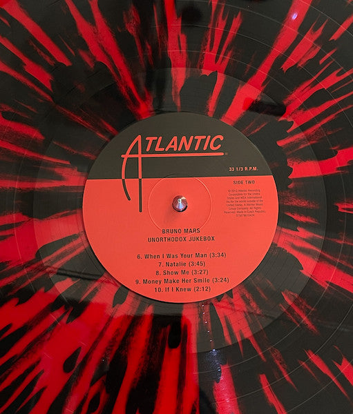 Bruno Mars – Unorthodox Jukebox (Red and Black Splatter Vinyl)